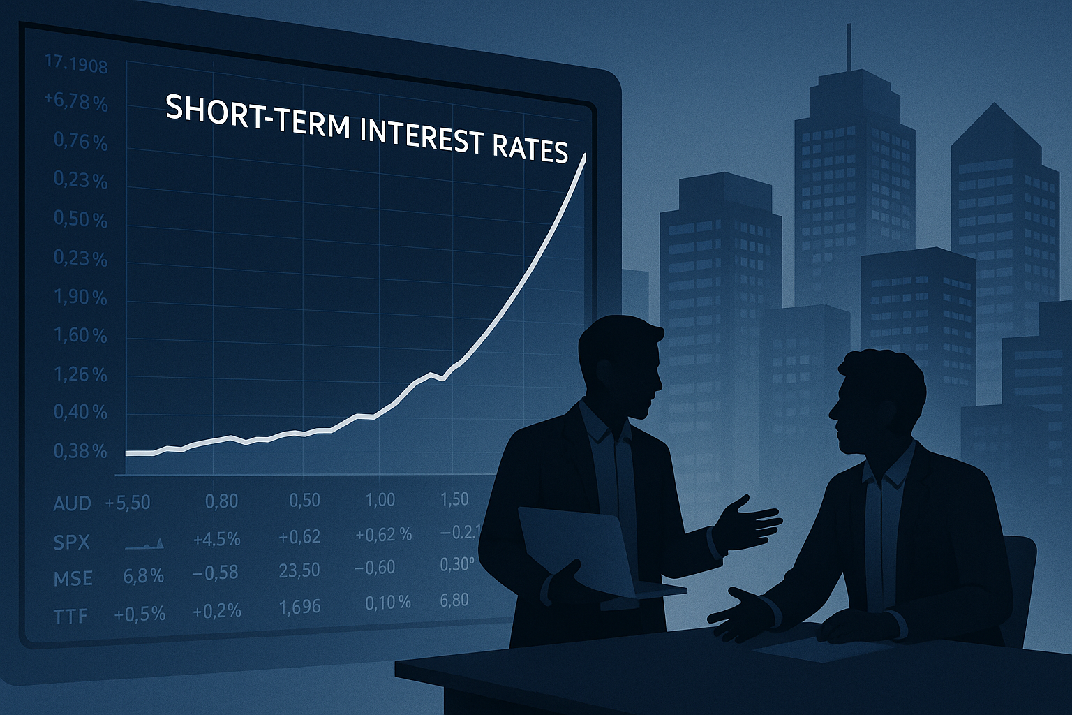 Short rates have overshot