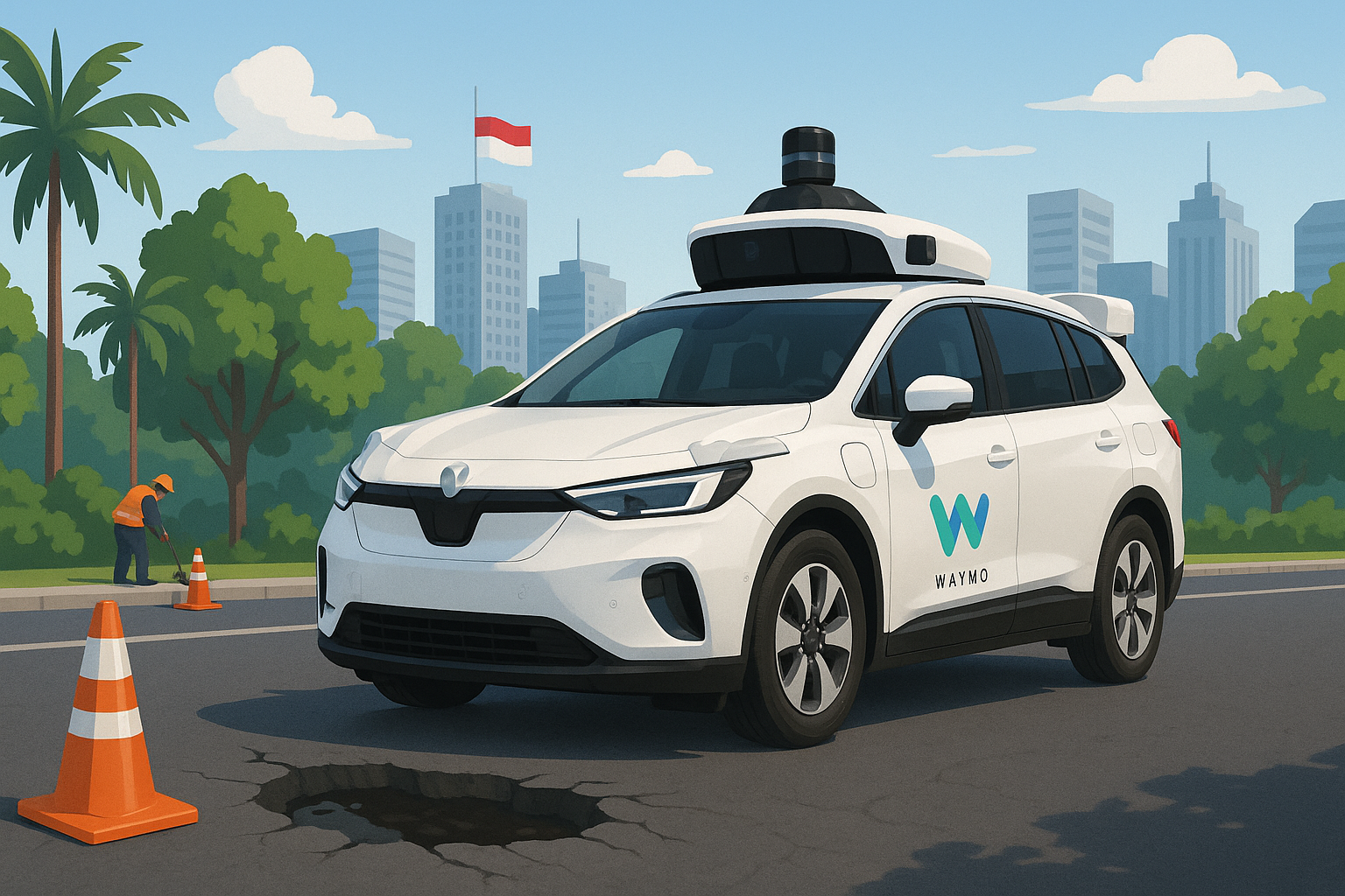 Waymo is offering to help cities fix their potholes