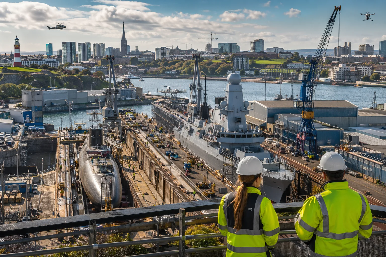 ‘We’re at a tipping point’: the defence boom set to reinvigorate Plymouth